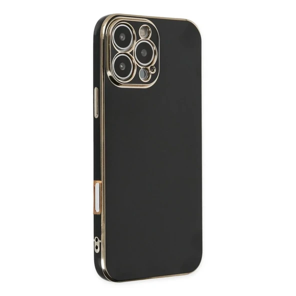 Apple İphone 16 Pro Kılıf Volet Silikon - Siyah - Resim 7