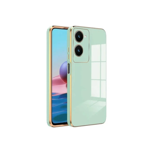 Vivo Y18 Kılıf Volet Silikon - Açık Yeşil ürün görseli 1