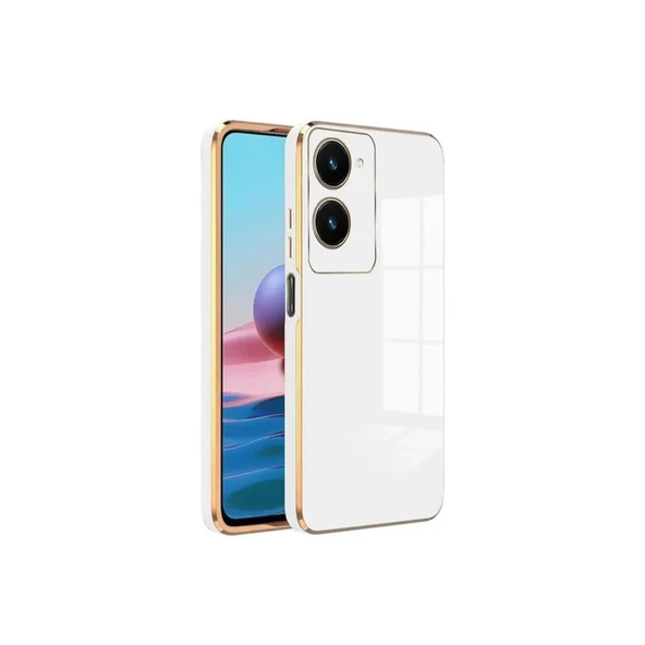 Vivo Y18 Kılıf Volet Silikon - Beyaz ürün görseli 1