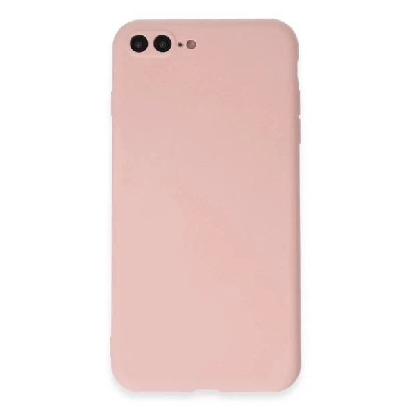 Apple İphone 7 Plus Kılıf First Silikon - Rose Gold - Resim 9