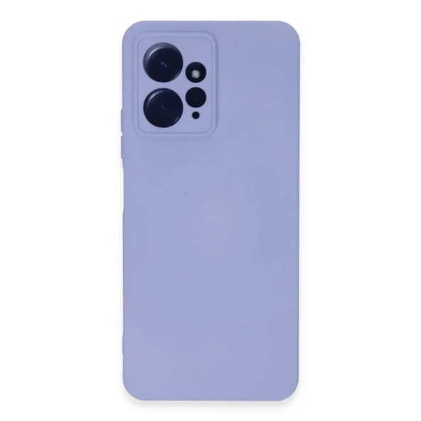Xiaomi Redmi Note 12 4g Kılıf Nano İçi Kadife Silikon - Lila ürün görseli 1