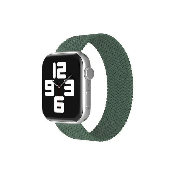 Apple Watch 38mm Ayarlı Solo Silikon Kordon (saat Değildir) - Haki Yeşil ürün görseli 1