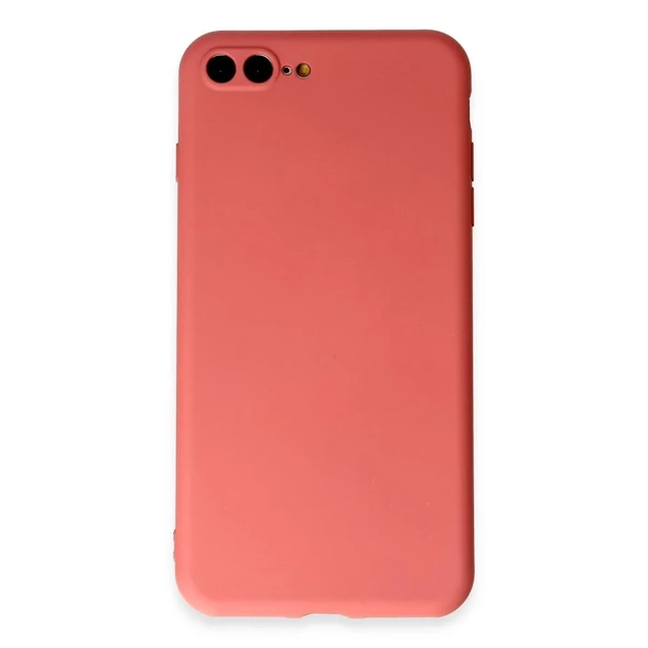 Apple İphone 7 Plus Kılıf First Silikon - Kiremit - Resim 5