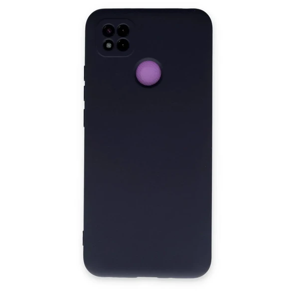 Xiaomi Redmi 9c Kılıf Nano İçi Kadife Silikon - Lacivert ürün görseli 1