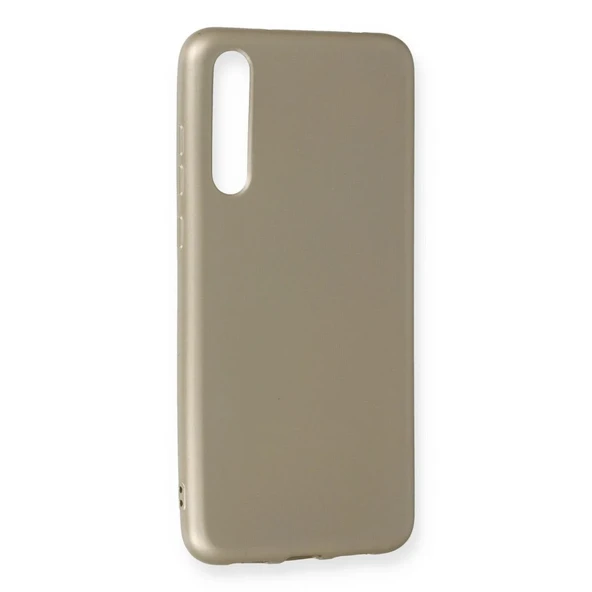Huawei P20 Pro Kılıf First Silikon - Gold - Resim 10
