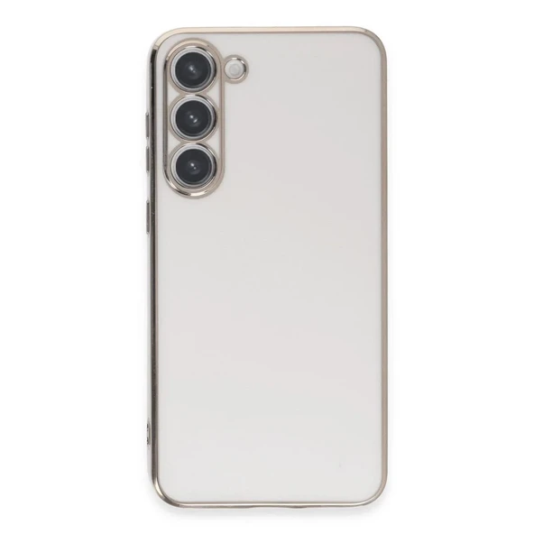 Samsung Galaxy S23 Kılıf Volet Silikon - Beyaz ürün görseli 1