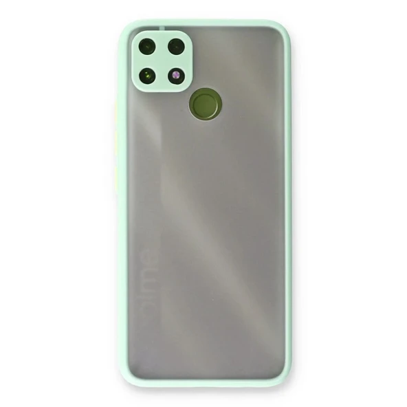 Realme C25 Kılıf Montreal Silikon Kapak - Turkuaz ürün görseli 1