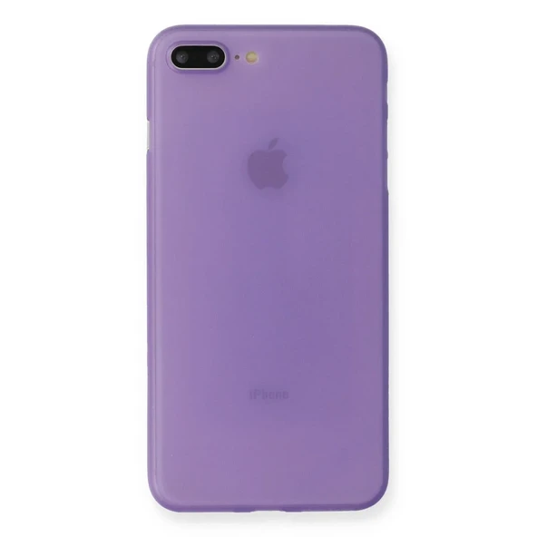 Apple İphone 7 Plus Kılıf Pp Ultra İnce Kapak - Mor - Resim 9