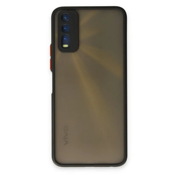 Vivo Y11s Kılıf Montreal Silikon Kapak - Siyah ürün görseli 1
