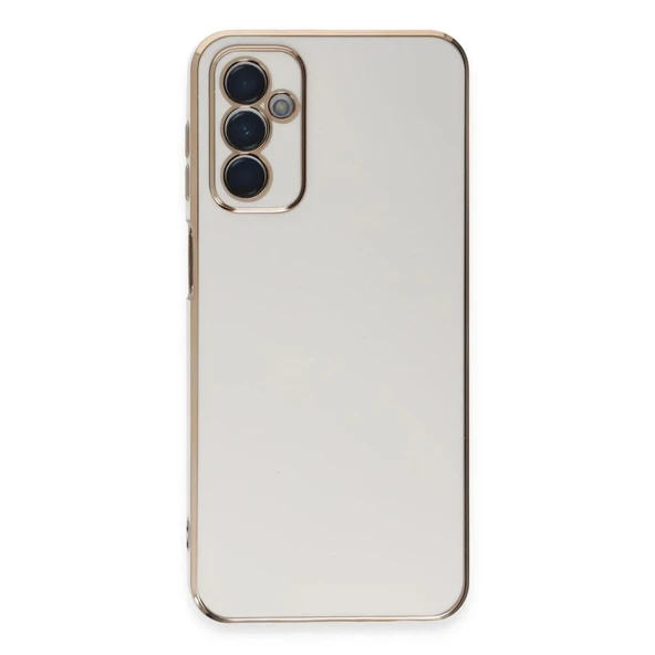 Samsung Galaxy A14 4g Kılıf Volet Silikon - Beyaz ürün görseli 1