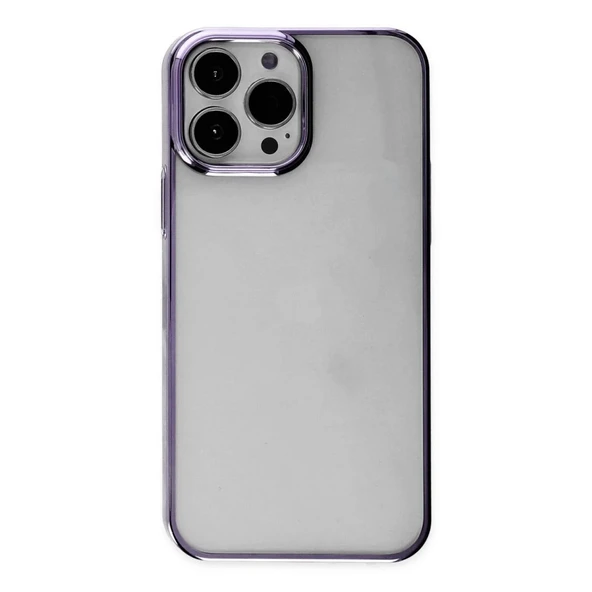 Apple İphone 13 Pro Kılıf Element Silikon - Mor ürün görseli 1