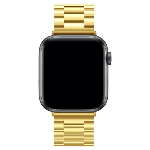 Apple Watch 42mm Metal Baklalı Kordon (saat Değildir) - Gold ürün görseli 1