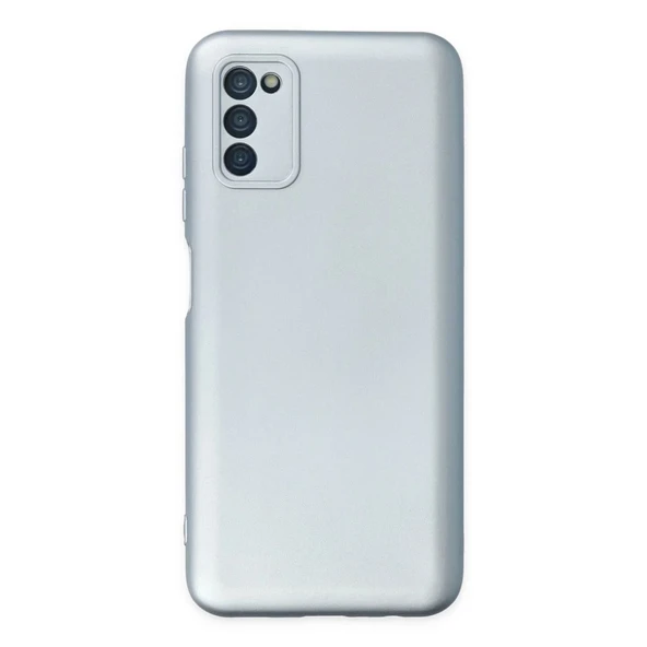 Samsung Galaxy A03s Kılıf Nano İçi Kadife Silikon - Sky Blue ürün görseli 1