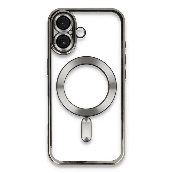 Apple İphone 16 Kılıf Kross Magneticsafe Kapak - Titan Gri ürün görseli 1