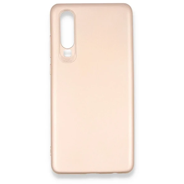 Huawei P30 Kılıf First Silikon - Rose Gold ürün görseli 1