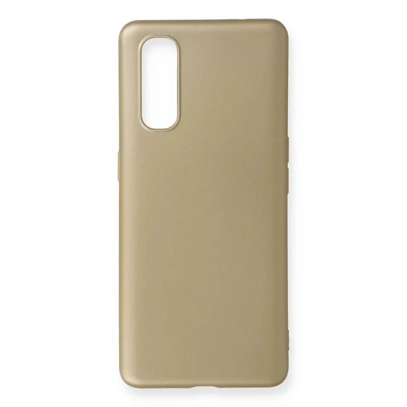 Oppo Find X2 Kılıf First Silikon - Gold - Resim 8