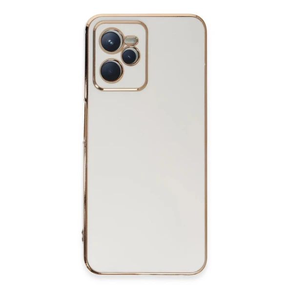 Realme C35 Kılıf Volet Silikon - Beyaz ürün görseli 1
