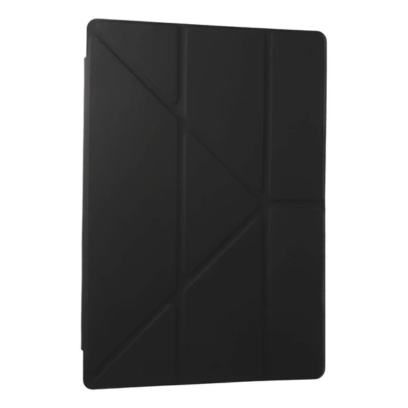 Samsung Galaxy Tab A9 Plus Kılıf Kalemlikli Mars Tablet Kılıfı - Koyu Gri ürün görseli 1