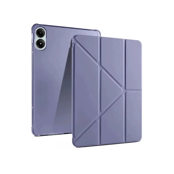 Xiaomi Redmi Pad Pro 12.1 Kılıf Kalemlikli Mars Tablet Kılıfı - Lavender ürün görseli 1
