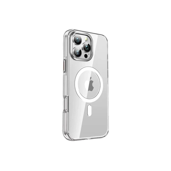 Joko Apple İphone 16 Pro Crystal Magsafe Kapak - Şeffaf - Resim 3