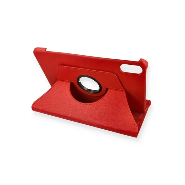 Huawei Honor Pad V9 Kılıf 360 Tablet Deri Kılıf - Kırmızı ürün görseli 1
