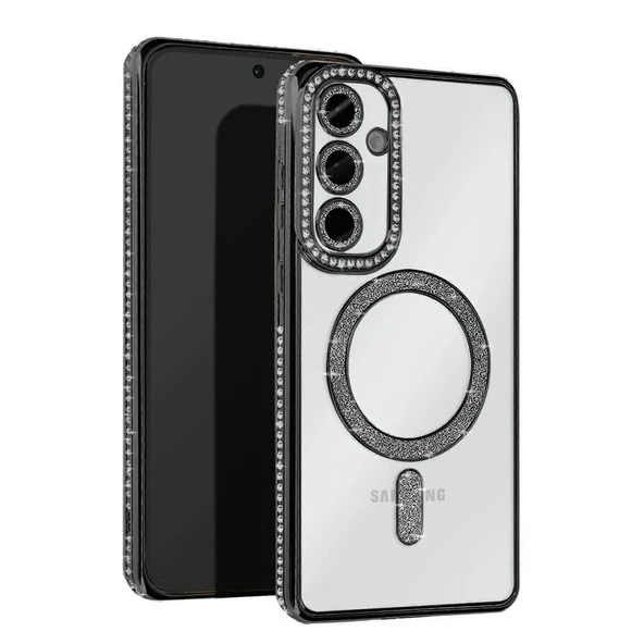 Samsung Galaxy A26 Joke Simli Magneticsafe Kılıf - Siyah ürün görseli 1