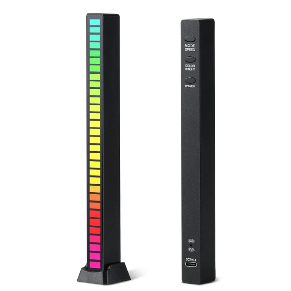 RGB Sese Duyarlı Taşınabilir Ekolayzer LED Çubuk ürün görseli 1