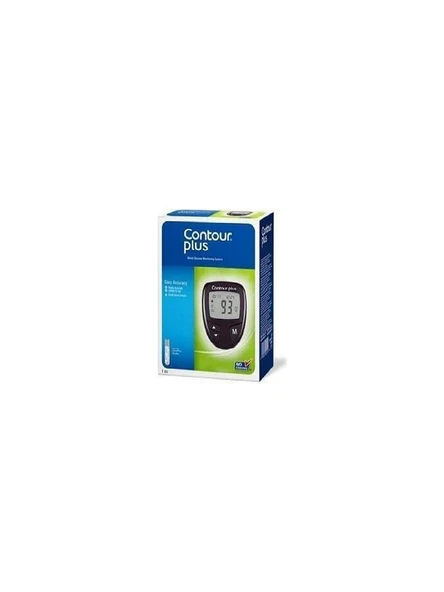 Contour Plus Ölçüm Cihazı + 50'li 3 Paket Şeke r Ölçüm Çubuğu ürün görseli 1