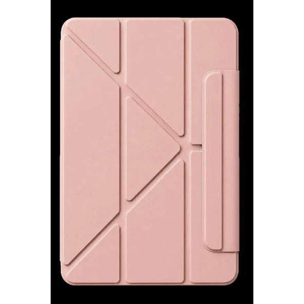 Apple İpad 2025 10.9 10.nesil (a16) Edz Manyetik Standlı Tablet Kılıfı - Rose Gold ürün görseli 1