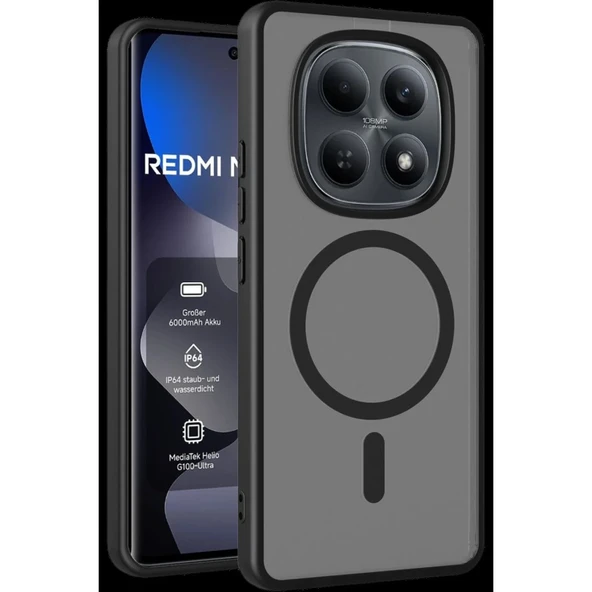 Joko Xiaomi Redmi Note 15 4g Jota Magsafe Kapak - Siyah ürün görseli 1