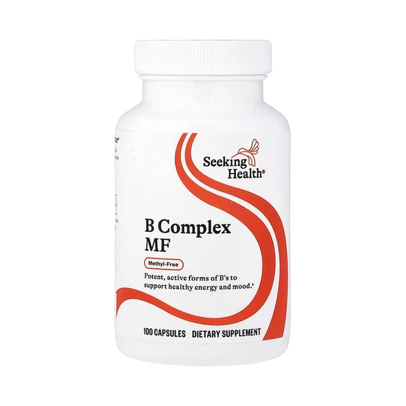 Seeking Health  Kompleks B Vitamin 100 Kapsül ürün görseli 1