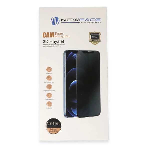 Samsung Galaxy A57 5g 3d Antistatik Hayalet Cam Ekran Koruyucu ürün görseli 1