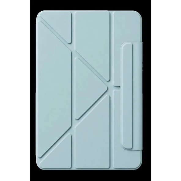 Apple İpad 2025 10.9 10.nesil (a16) Edz Manyetik Standlı Tablet Kılıfı - Mavi ürün görseli 1