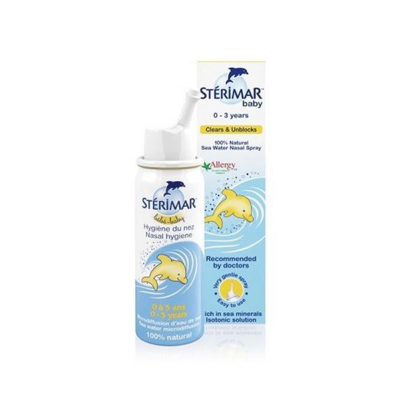 Sterimar Baby Deniz Suyu Burun Spreyi 50ml ürün görseli 1