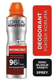 L'Oreal Paris Men Expert Invincible Anti Perspırant Deodorant 150 ml ürün görseli 1