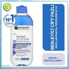 Garnier Besleyici Çift Fazlı Micellar Temizleme Suyu 400 ml ürün görseli 1