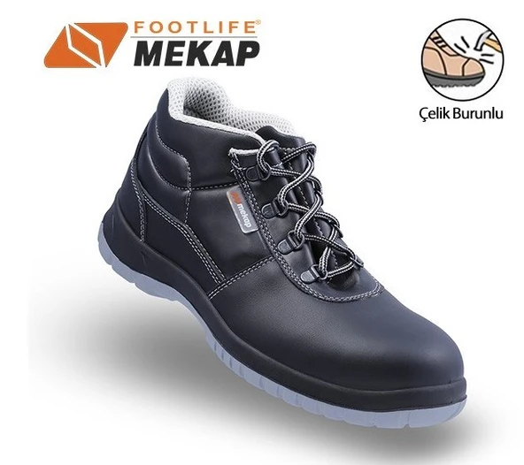 Mekap Jeriko 236 Siyah S2 İş Ayakkabısı ürün görseli 1
