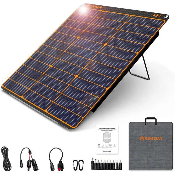 Flexsolar A60 Taşinabi̇li̇r Güneş Paneli̇ 60W ürün görseli 1