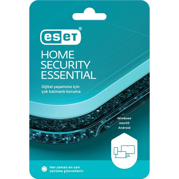 Eset Security Essential 1 Kullanici 1 Yil Kutu ürün görseli 1