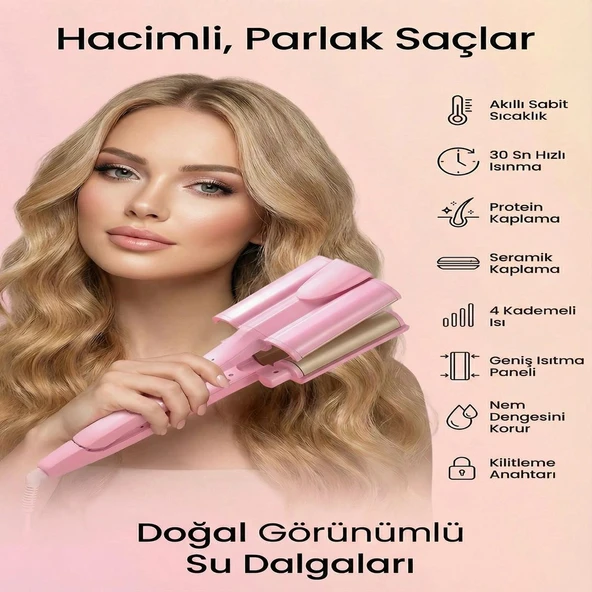 Curlıng Wag Saç Cihazı - Resim 2