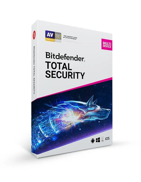 Bitdefender Total Security 5Kull. 1Yil Kutu ürün görseli 1