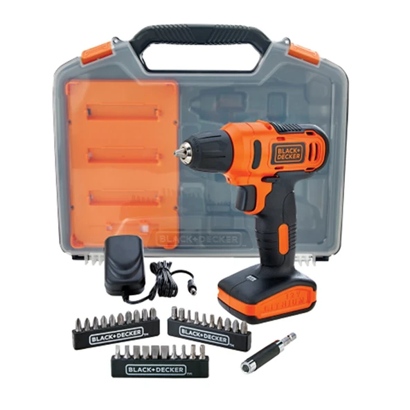 Black&Decker B D Ld12ska-tr 12v Vidalama+30 Prç Aks ürün görseli 1