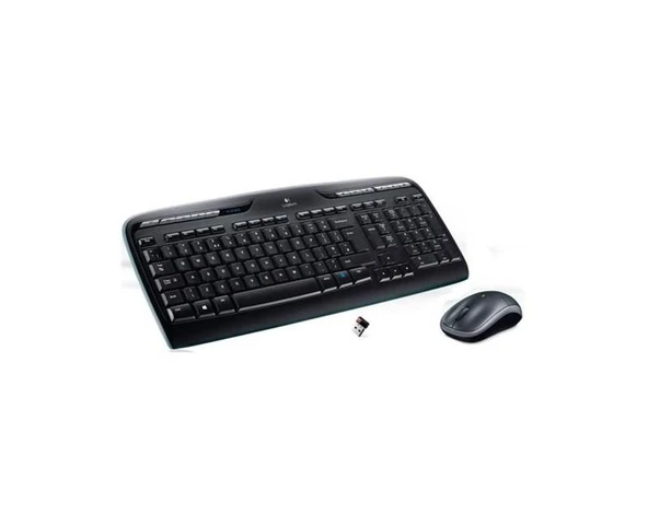 Mk330 Q Tr Mm Kablosuz Klavye Mouse Set Si̇yah 920-003988 ürün görseli 1
