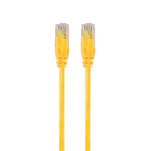 S-Link Sl-Cat601Ye 1Mt Utp Cat6 Kablo Sari ürün görseli 1