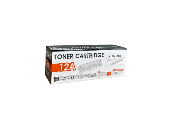 Etoner E-12A - Q2612A-1010 - Fx10 - 103-303-703 Laser Toner 1,5K ürün görseli 1
