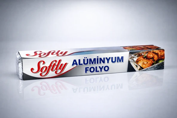 Softy Alüminyum Folyo 3,5 Metre Mutfak Folyosu Isıya Dayanıklı Gıda Saklama Fırın Folyosu 1 Adet ürün görseli 1