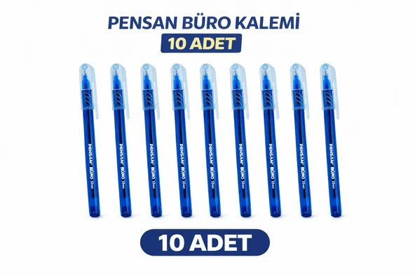 Pensan Büro Tükenmez Kalem 1.0 Mm 10 Adet ürün görseli 1