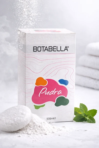 Botabella Pudra 500 Ml Profesyonel Vücut Pudrası Ter Önleyici Ferahlatıcı Bakım ürün görseli 1