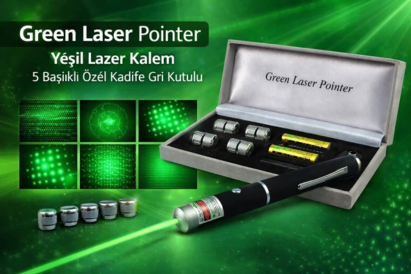 Green Kalem 5 Başlıklı Özel Kadife Gri Kutulu ürün görseli 1