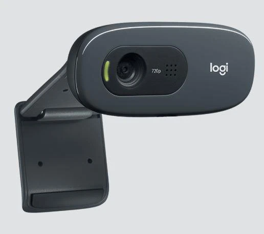 C270 Hd 720P Mikrofonlu Webcam Si̇yah 960-001063 - Resim 3